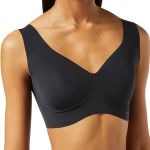 Sloggi Invisible Bra, Womens Seamfree Bralette w/ Removable Push-Up Pads